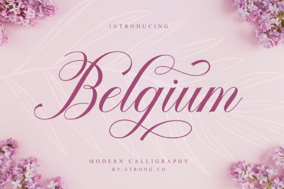 Belgium: A Delicate Handwritten Font That Transforms Ordinary Designs Into Memorable Visual Stories