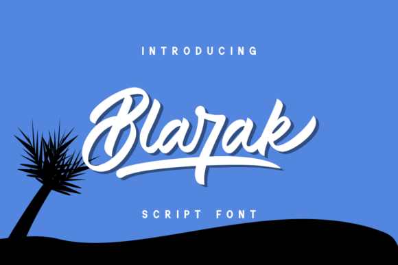 Blarak: A Handwritten Font That Brings Character to Every Creative Project