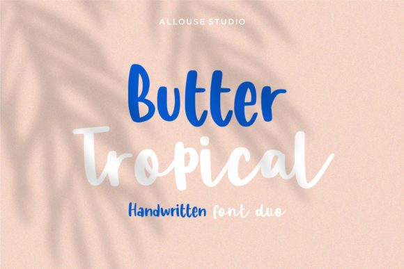 Butter Tropical: The Sweet Handwritten Font That Transforms Ordinary Designs into Something Unforgettable