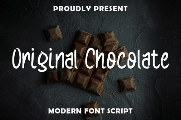 Discover the Warmth of Original Chocolate Font
