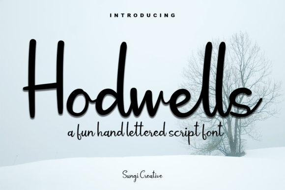 Discovering Hodwells: The Art of Delicate Handwritten Typography