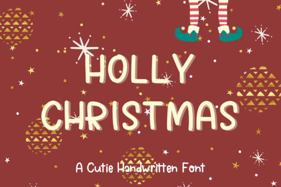 Holly Christmas: A Handwritten Font That Adds Warmth to Every Project