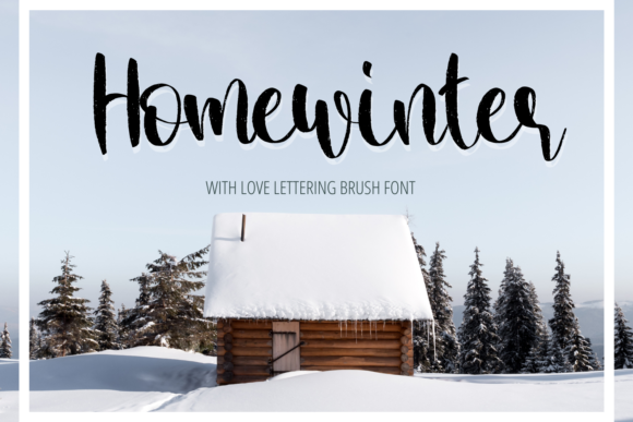 Home Winter: The Handwritten Font That Brings Warmth to Every Cold-Season Project