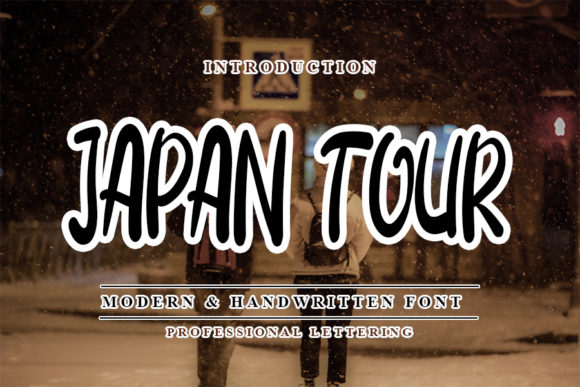Japan Tour: A Casual Handwritten Font With Modern Appeal