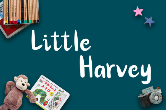 Little Harvey: A Playful Handwritten Font With Real Design Muscle