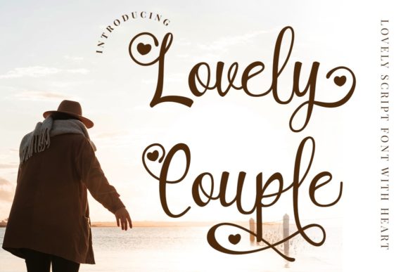 Lovely Couple: Romantic Calligraphy That Dances