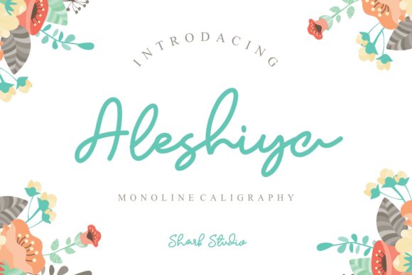 Meet Aleshiya: The Sweet Handwritten Font for Heartfelt Designs