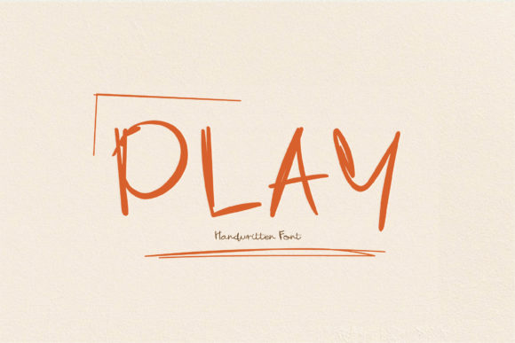 Play and Play: A Handwritten Font Full of Charm