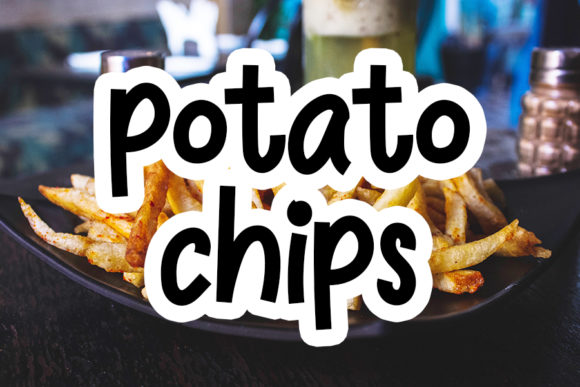 Potato Chips: A Cute Handwritten Font with Endless Charm