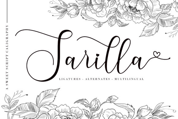 Sarilla: A Handwritten Font That Brings Warmth to Real Projects