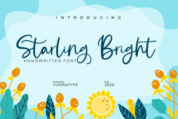 Starling Bright: Elegant Handwritten Font for Creatives