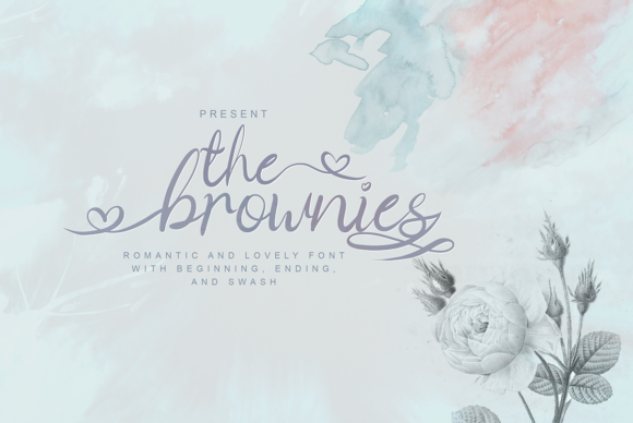 The Brownies: A Delicate Handwritten Font for Romantic Designs