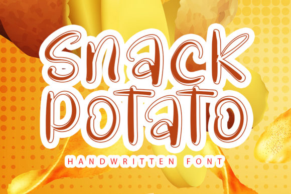 The Simple Sweetness of Snack Potato: A Handwritten Font That Feels Like Home