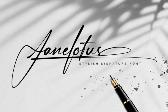 Where Organic Letterforms Meet Refined Control: A Deep Look into the Janelotus Handwritten Font